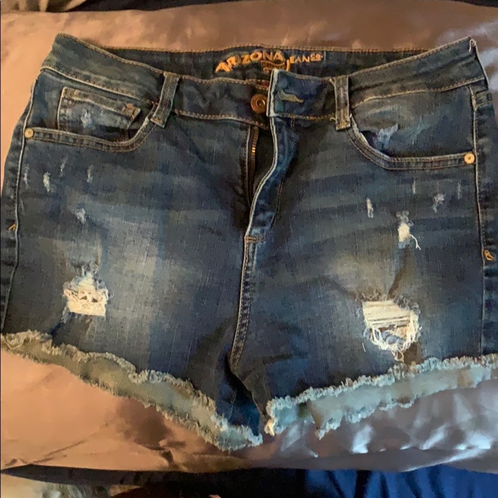Denim shorts
